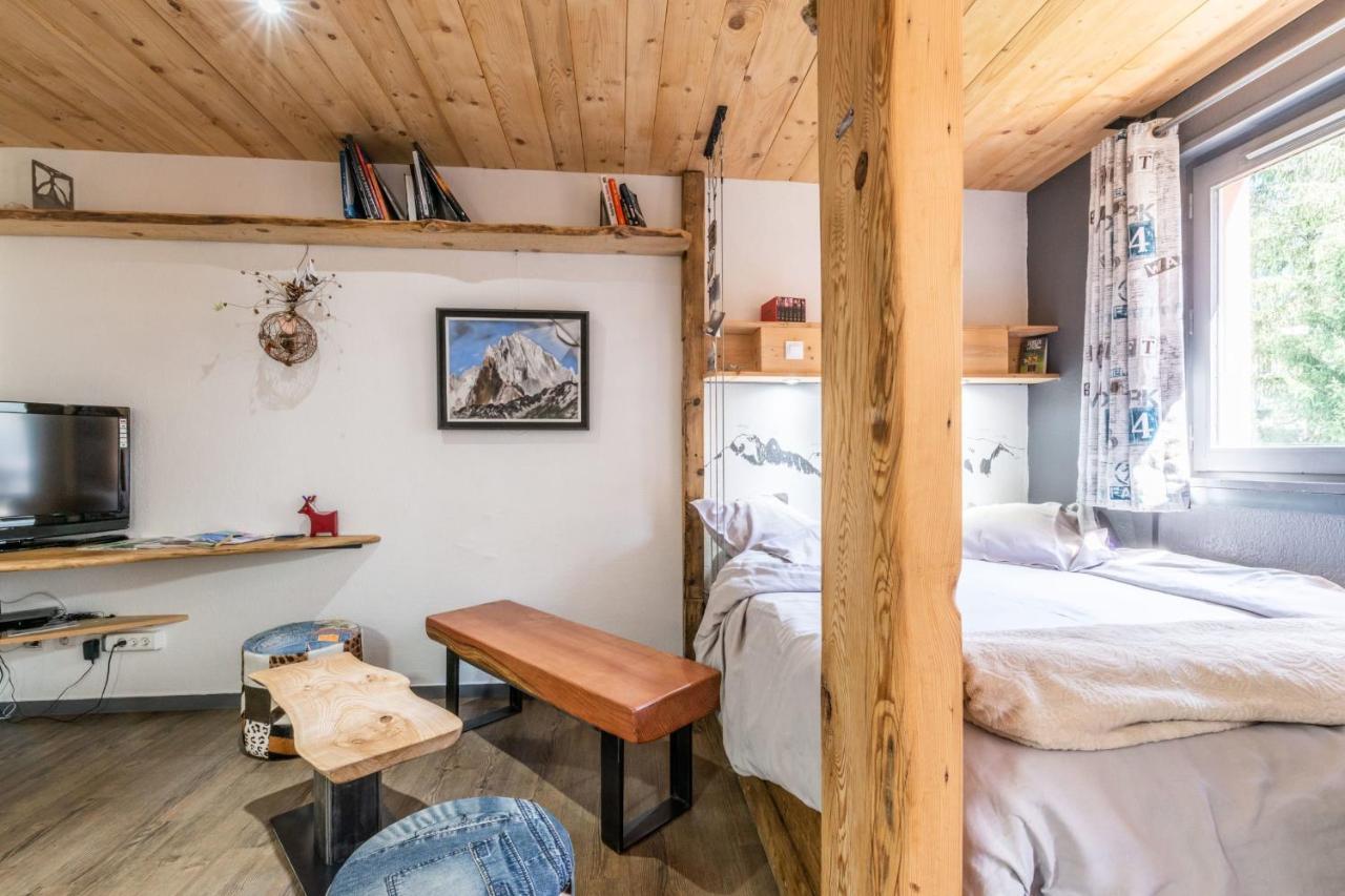 Modern Apt With Mont-Blanc View Chamonix Zewnętrze zdjęcie